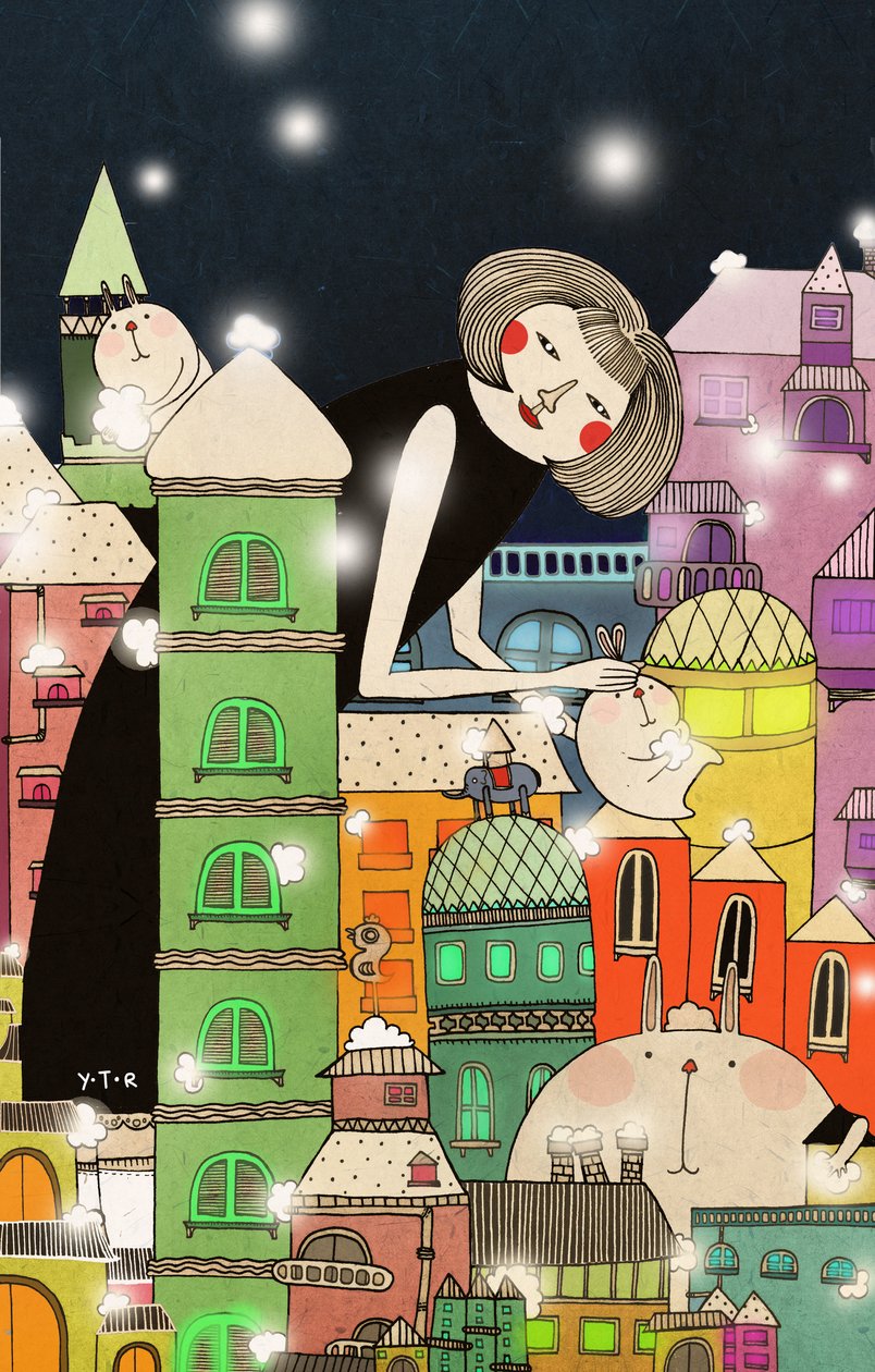 Cidade mofada, 2013, (digital) de Yoyo Zhao