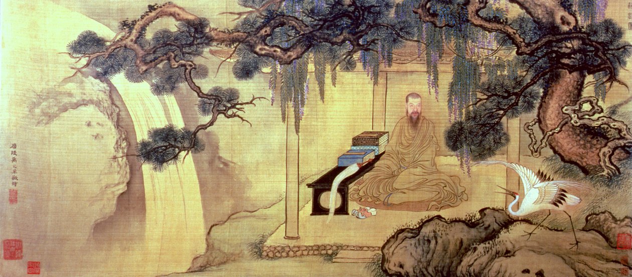 A representação do poeta Wang Yuyang de Yu Zhiding