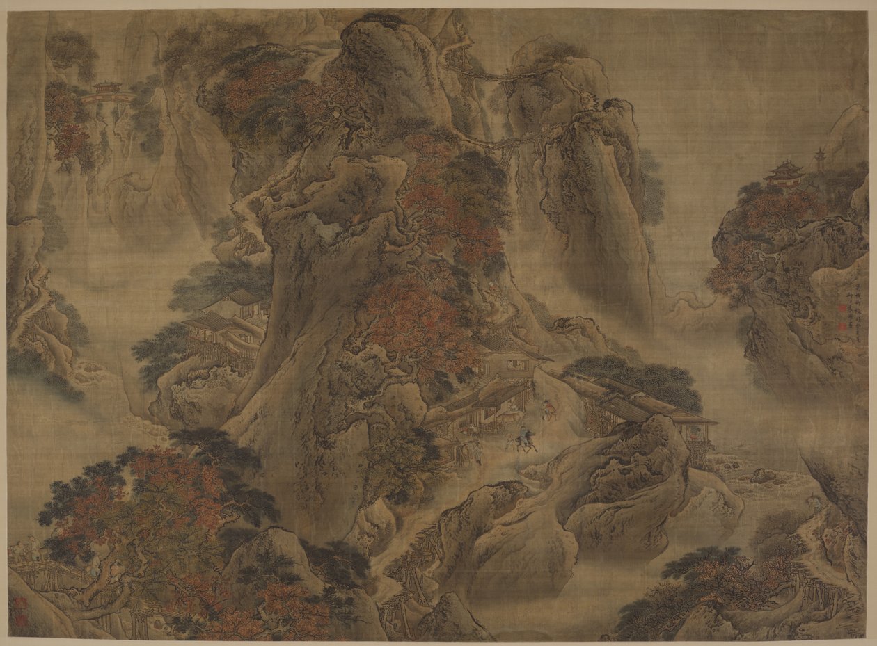 Estrada para Shu de Yuan Yao