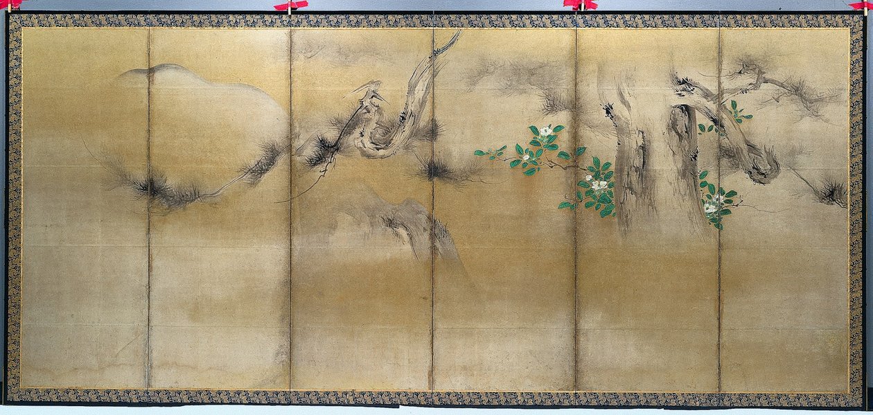 Flores de Inverno e de Verão, c. 1600. de Yusho Kaiho