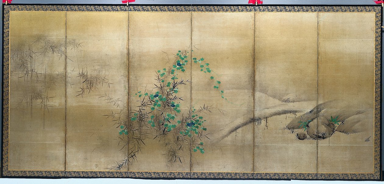 Flores de Inverno e de Verão, c. 1600. de Yusho Kaiho