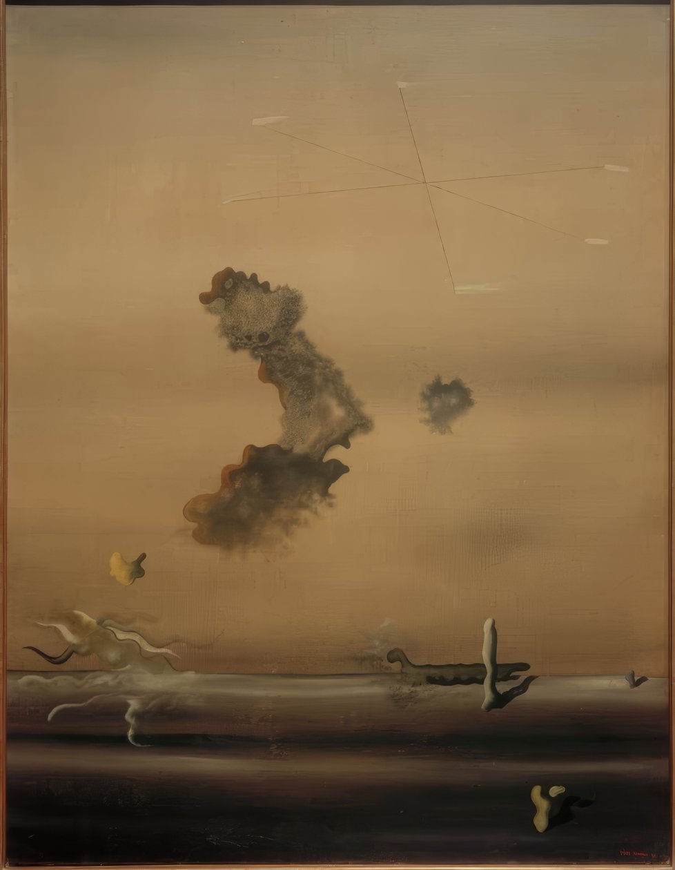 Lá fora de Yves Tanguy