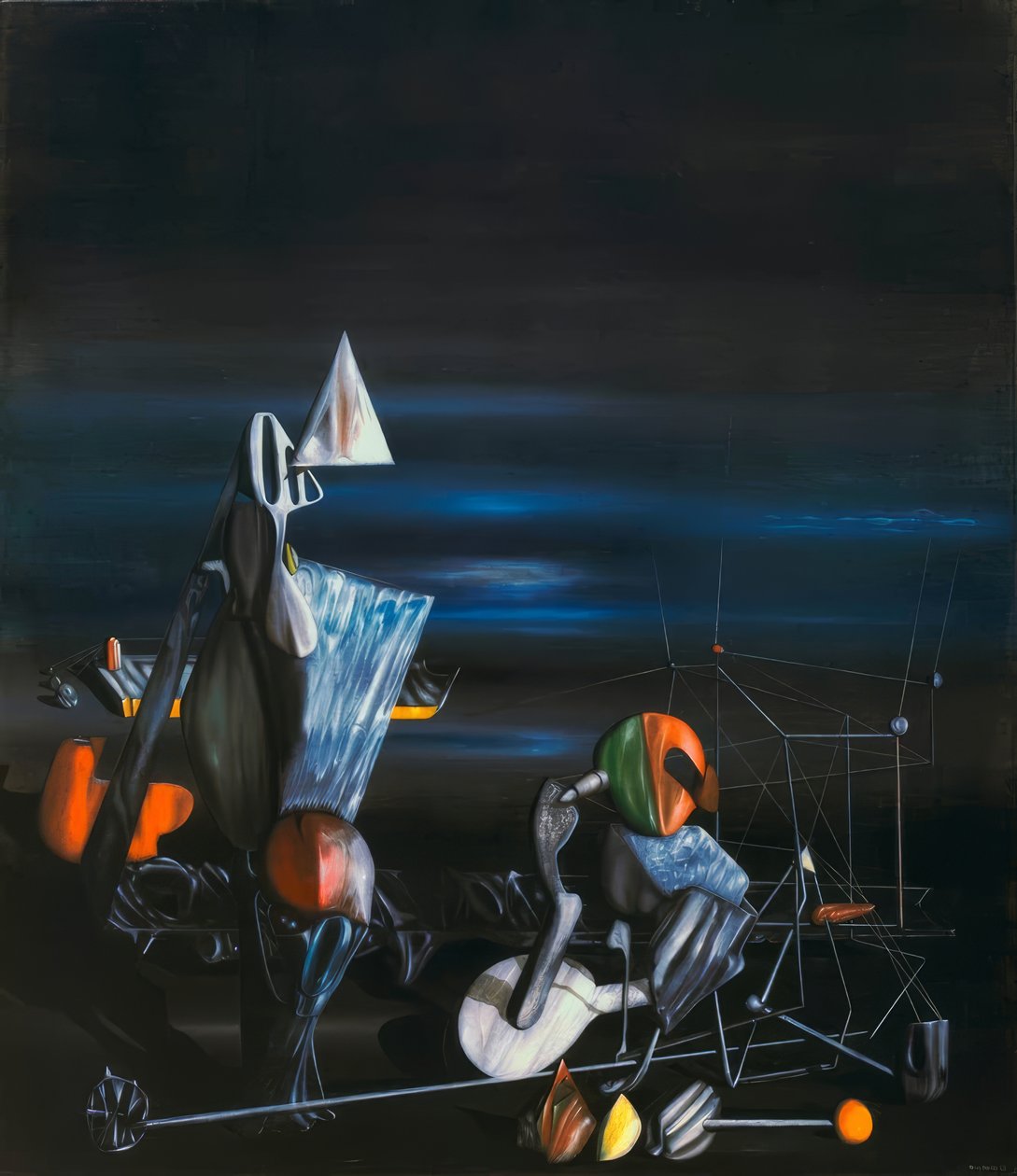 Tranquilamente rumo ao norte de Yves Tanguy