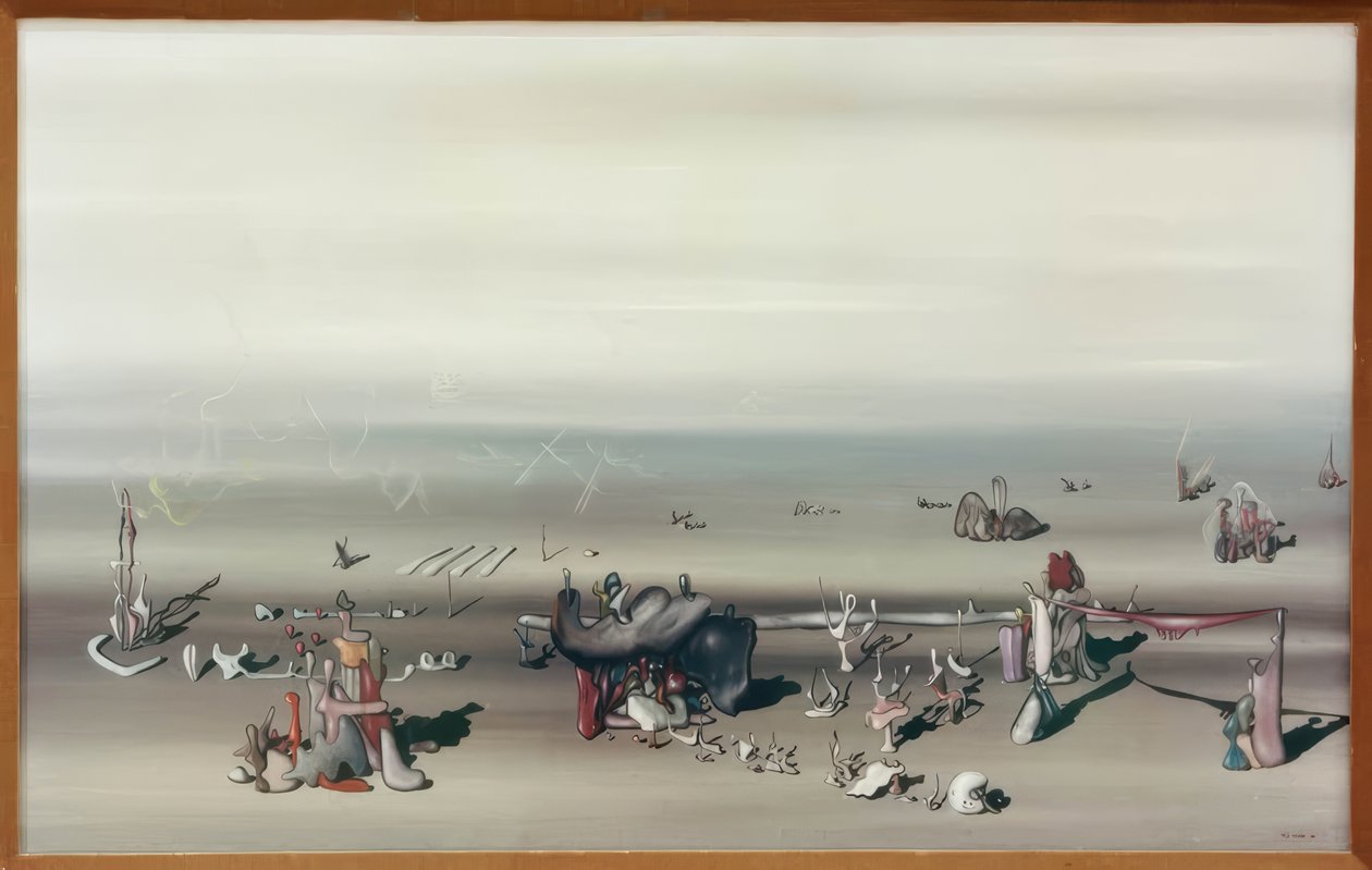 Estou à espera dela. de Yves Tanguy