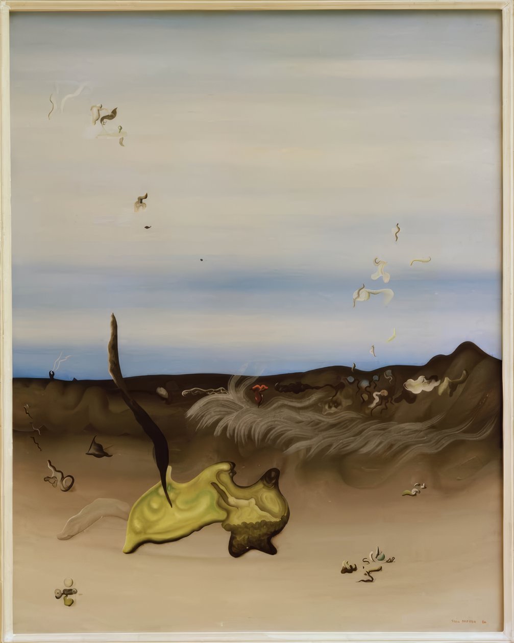 O esplendor semelhante de Yves Tanguy