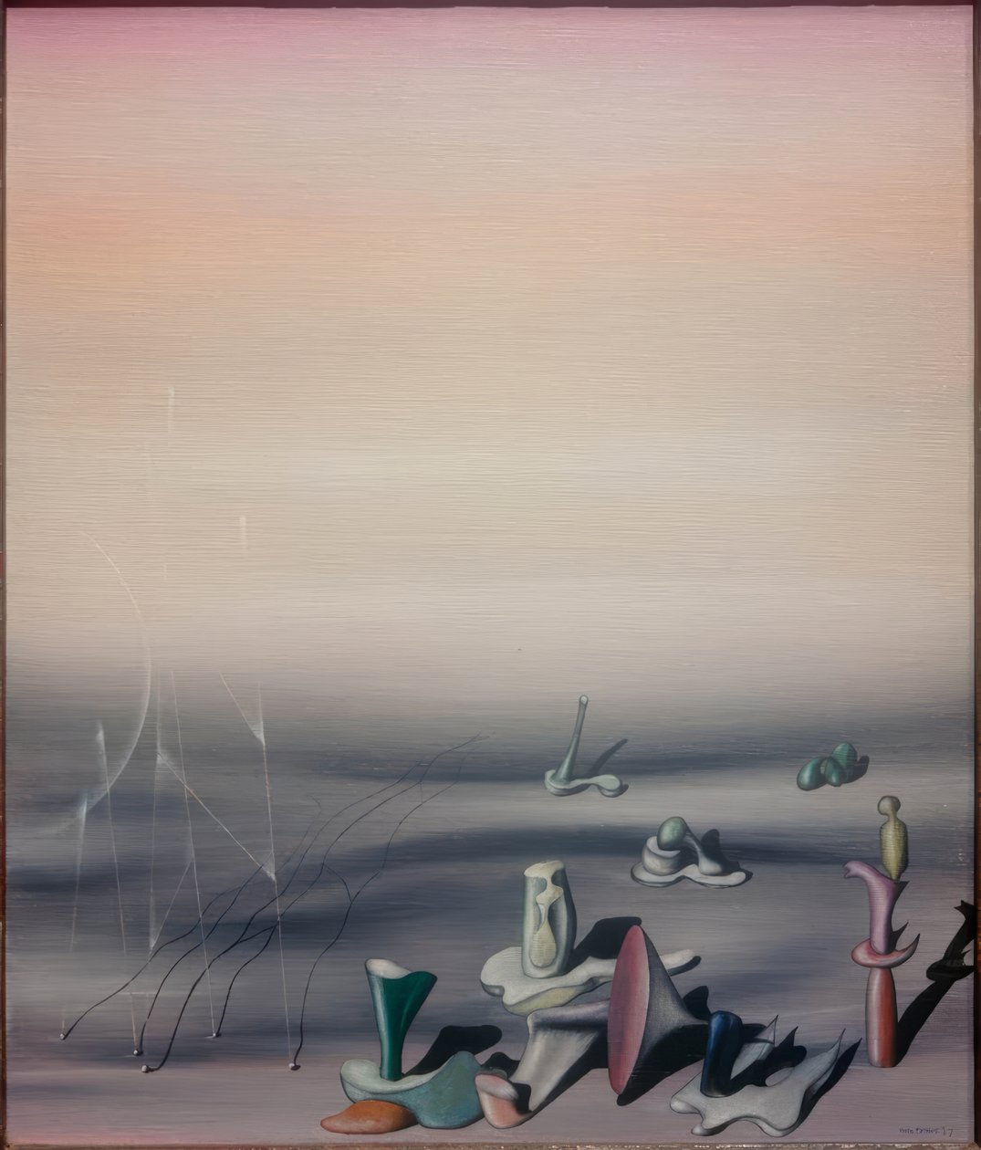 Sem título (Alguns senhores) de Yves Tanguy