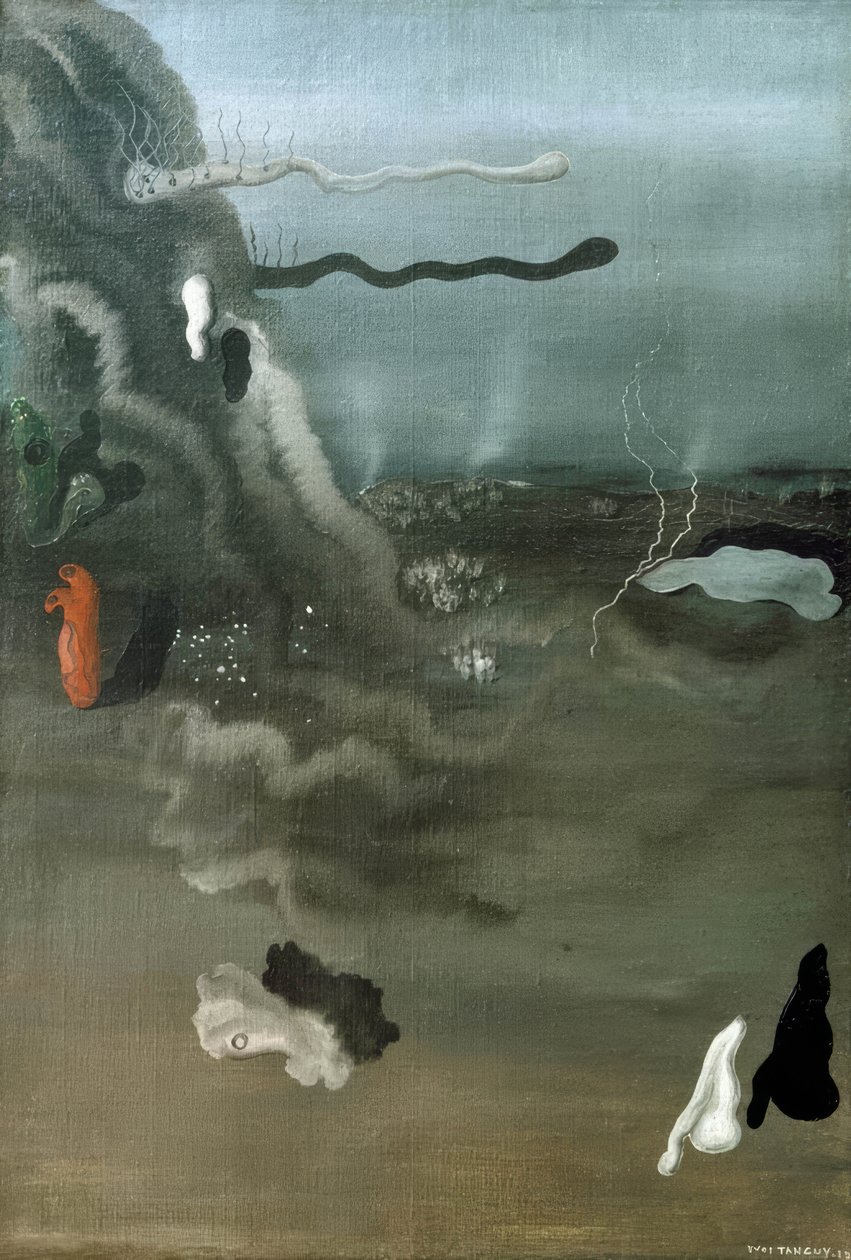 Sem título (Surreal. Composto.) de Yves Tanguy