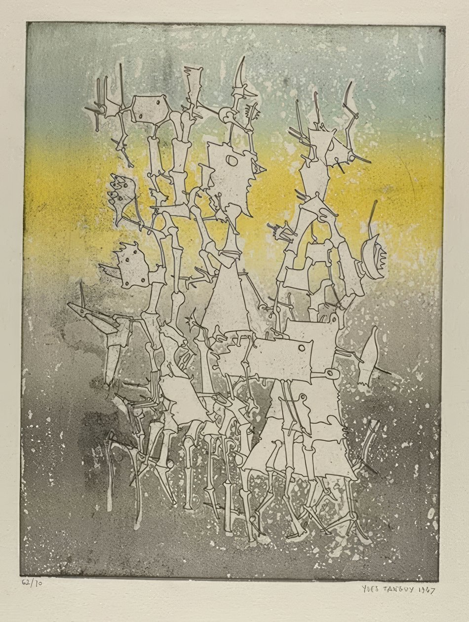 Rabdomancia de Yves Tanguy