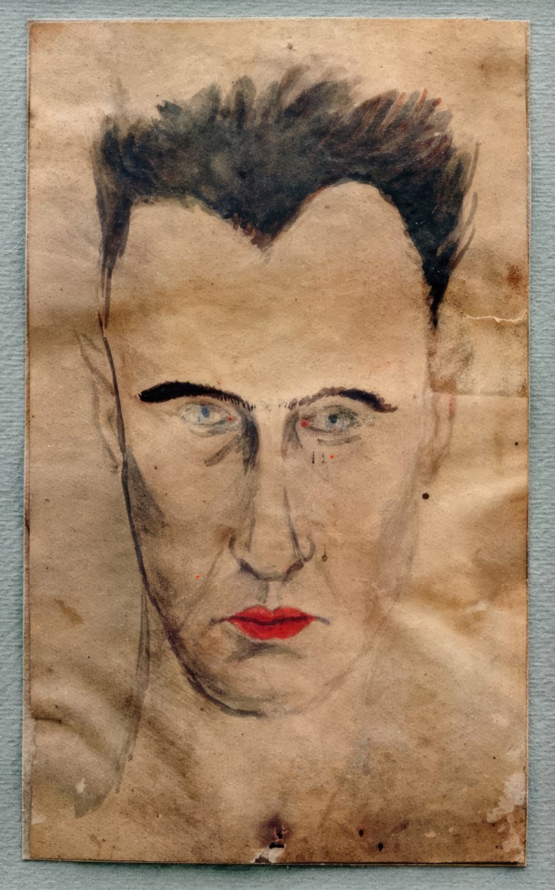 auto-retrato de Yves Tanguy