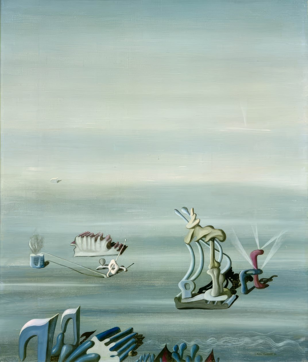 Maravilhas dos mares de Yves Tanguy