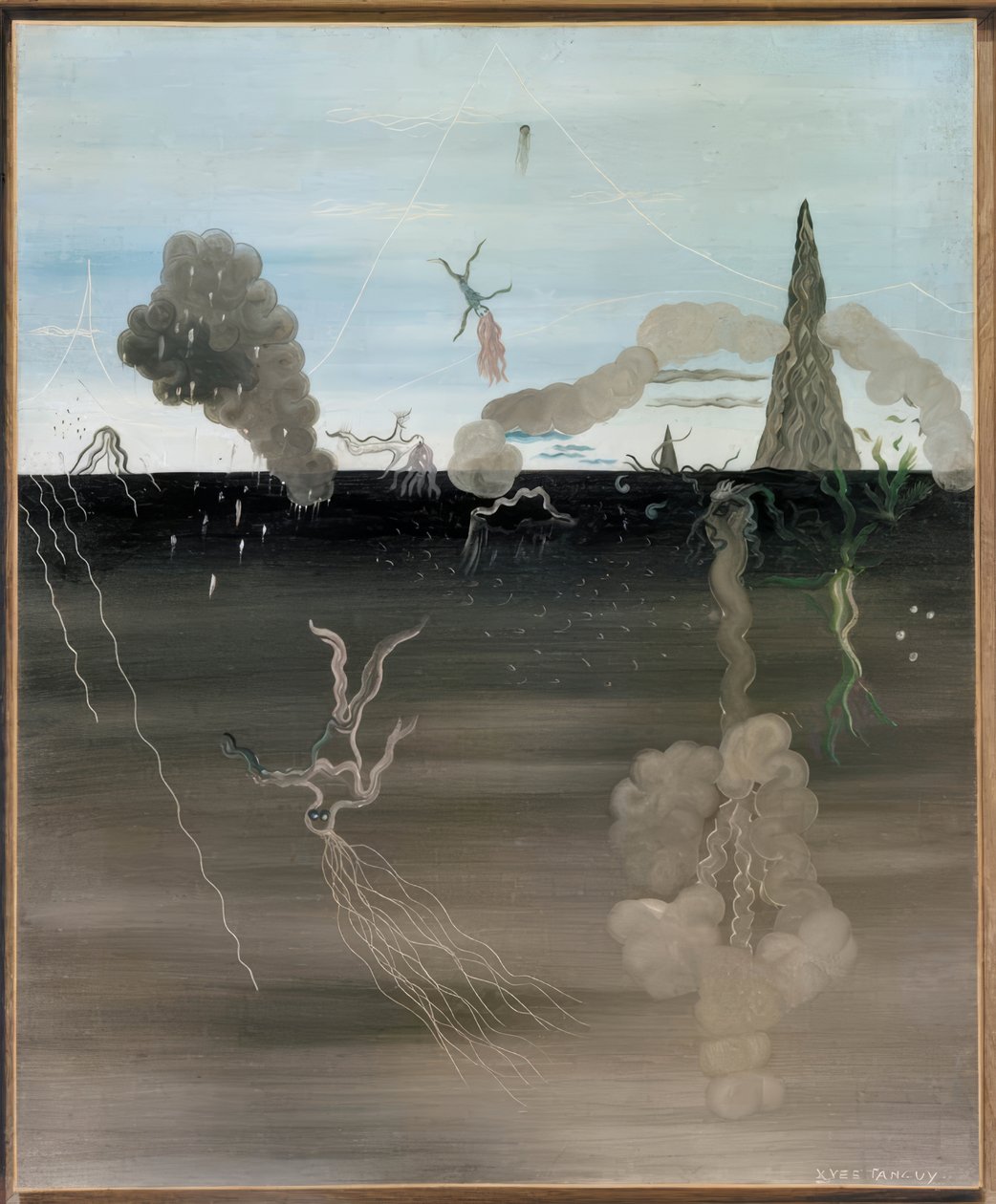 Segunda mensagem II de Yves Tanguy