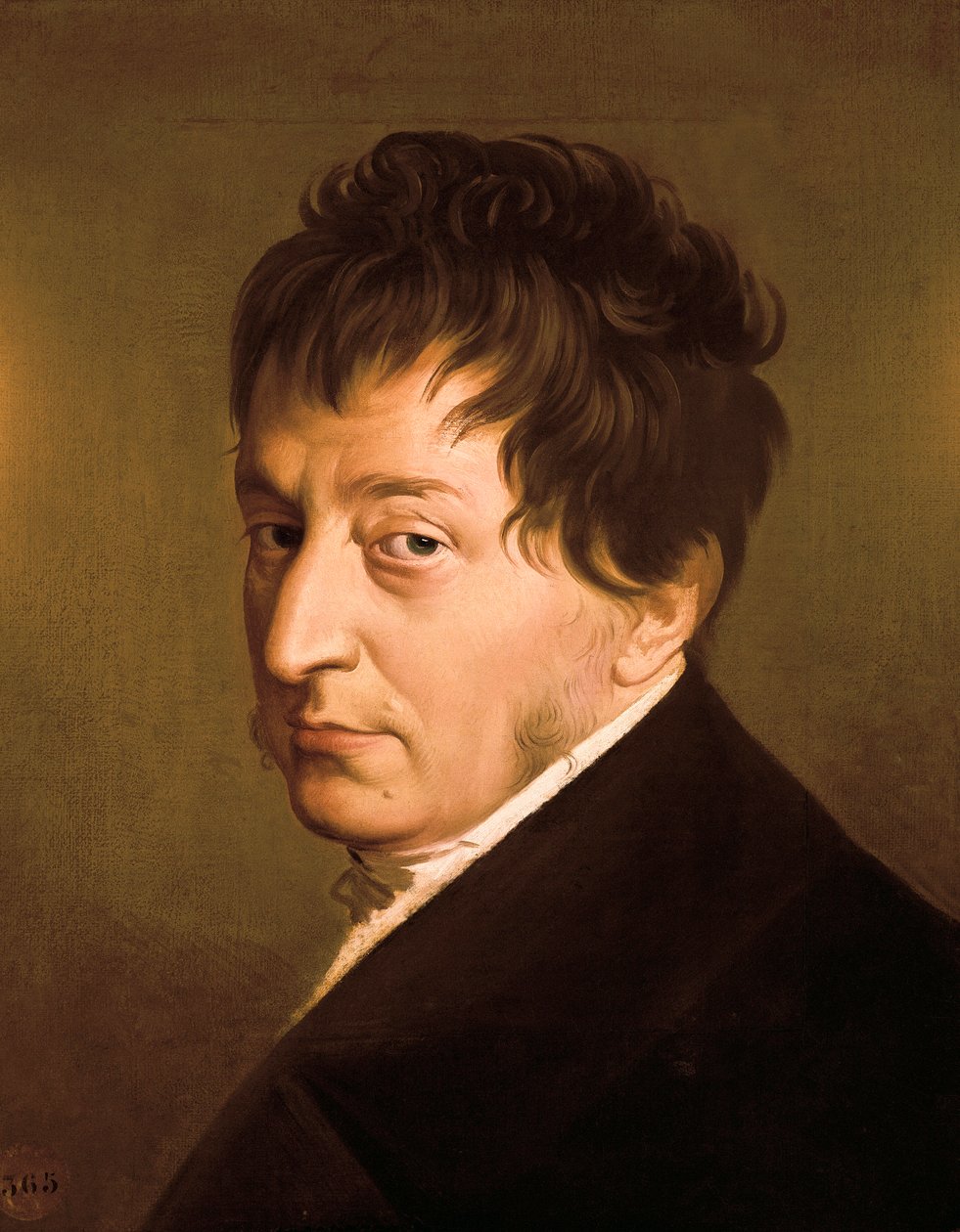 Auto-retrato. Pintura de Zacarias Gonzalez Velázquez (1763-1834) de Zacarias Gonzalez Velazquez