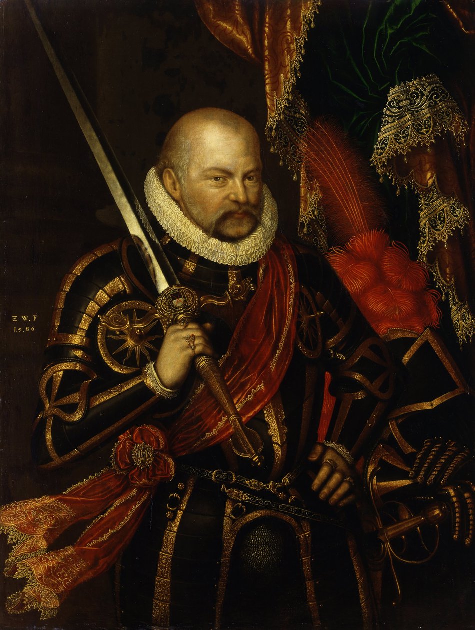 Príncipe Eleitor Augusto da Saxônia (1586) de Zacharias Wehme