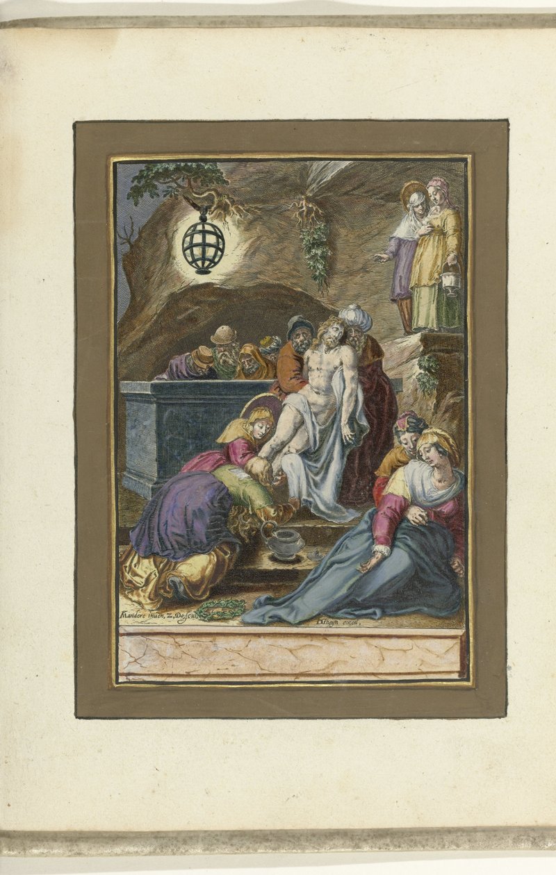 Entombamento
Paixão de Cristo (título da série) de Zacharias Dolendo