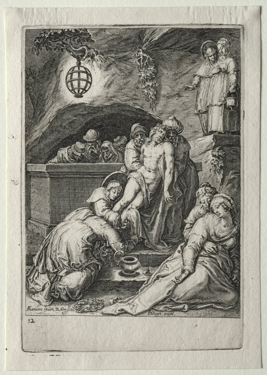 Conjunto da Paixão:  Enterro de Cristo de Zacharias Dolendo