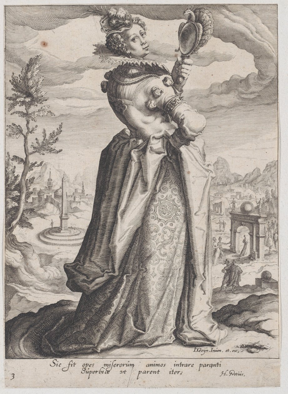 Orgulho, de Virtudes e Vícios, 1596-97., 1596-97. de Zacharias Dolendo