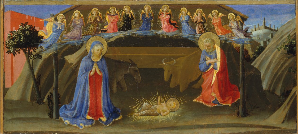 A Natividade, c.1433-34 de Zanobi di Benedetto Strozzi