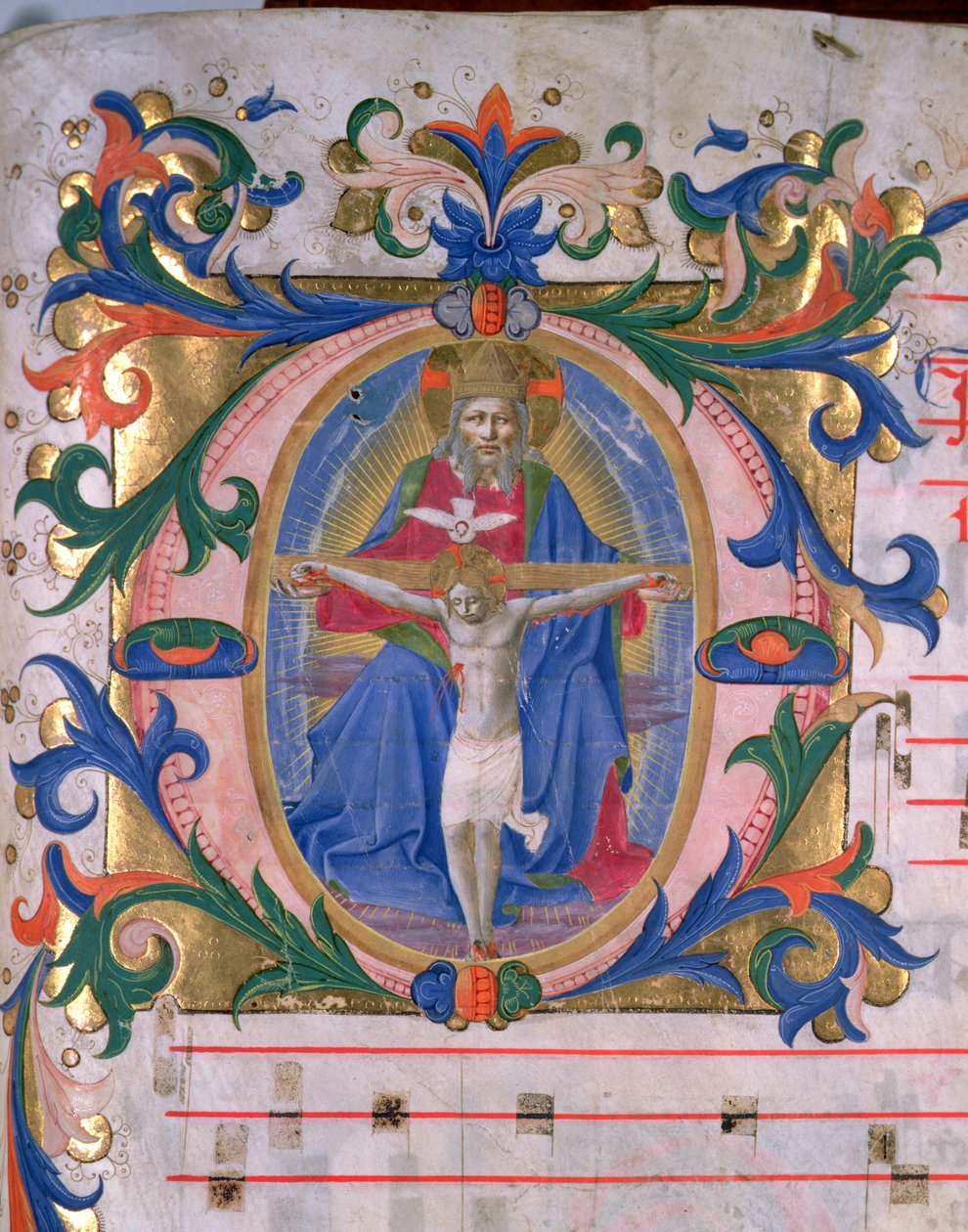 Sra. 523 f.166r Historiated initial 