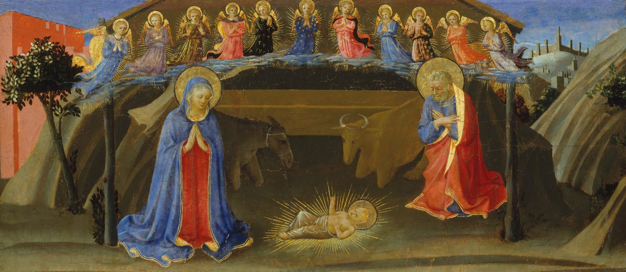 A Natividade, ca. 1433-34. de Zanobi di Benedetto Strozzi