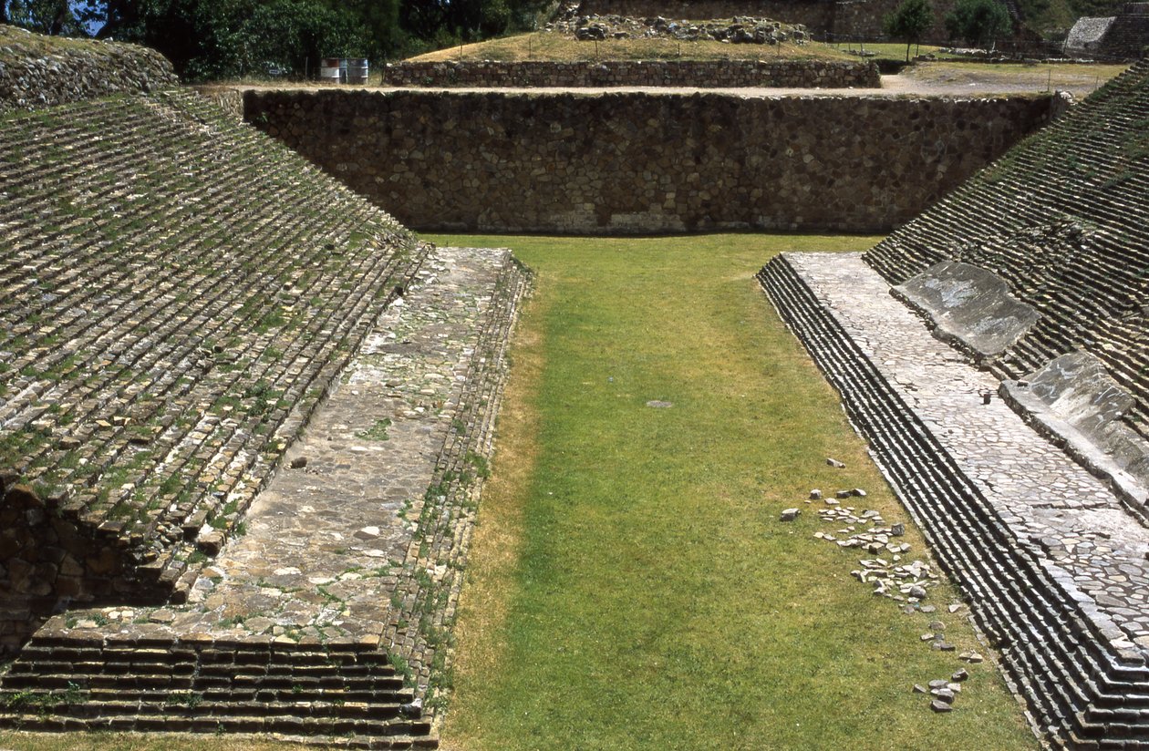 Quadra de bola, período clássico de Zapotec