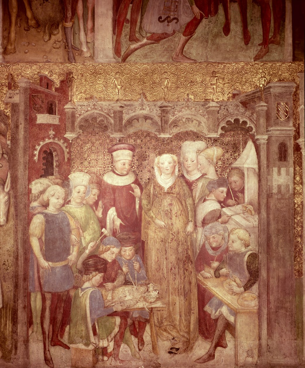 Histórias da Rainha Theodolinda dos lombardos de Zavattari Family