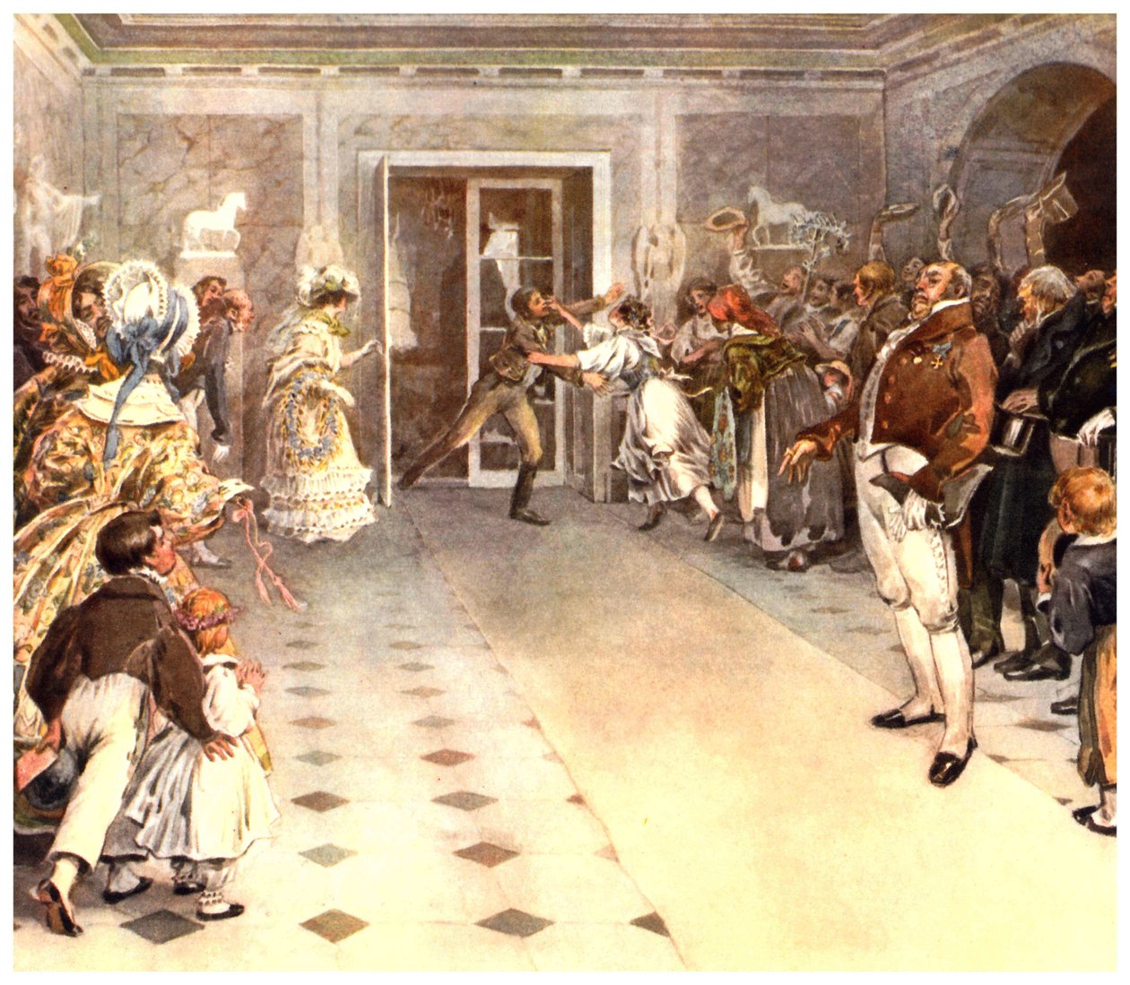 Avó, edição 1924, ilustra Adolf Kaspar de Zemanst