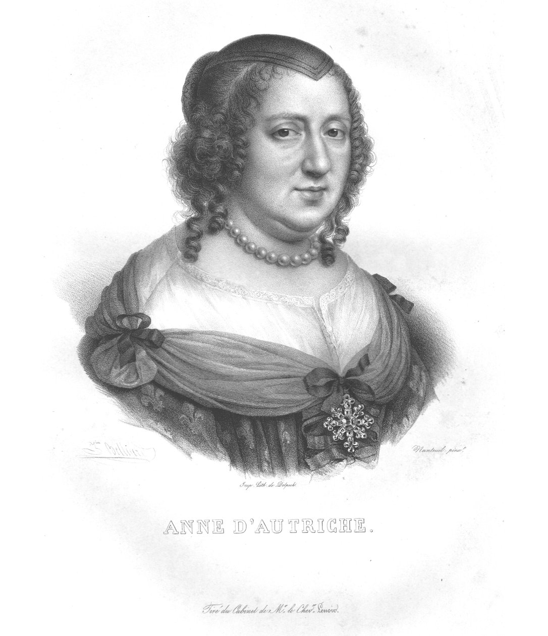 Ana da Áustria, c1820-1840. de Zephirin Felix Jean Marius Belliard