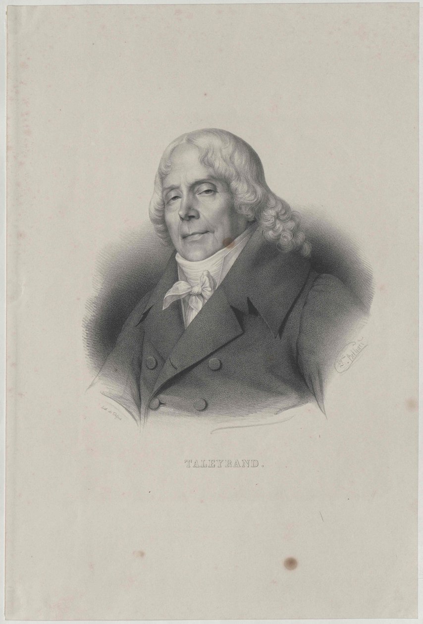 Carlos Maurício duque de Talleyrand-Perigord de Zephirin Felix Jean Marius Belliard