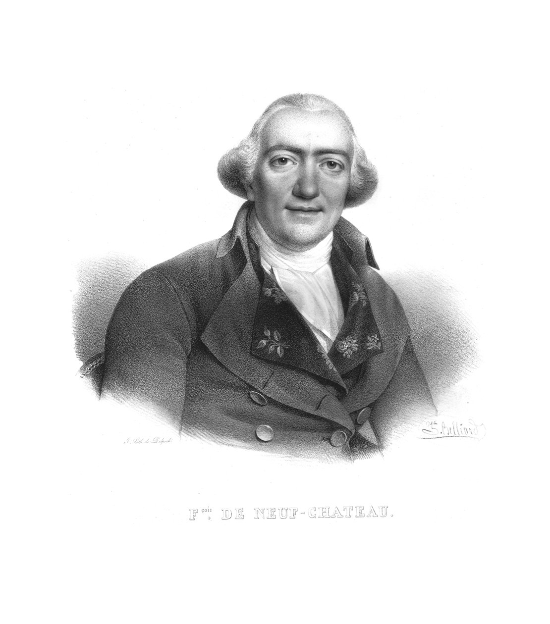 François de Neuf-Chateau, c1820s. de Zephirin Felix Jean Marius Belliard