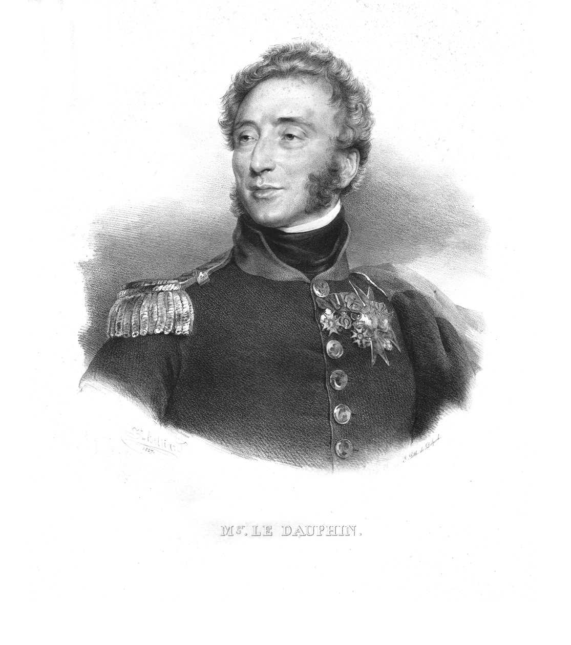 Louis-Antoine, duque de Angouleme, c1820s. de Zephirin Felix Jean Marius Belliard