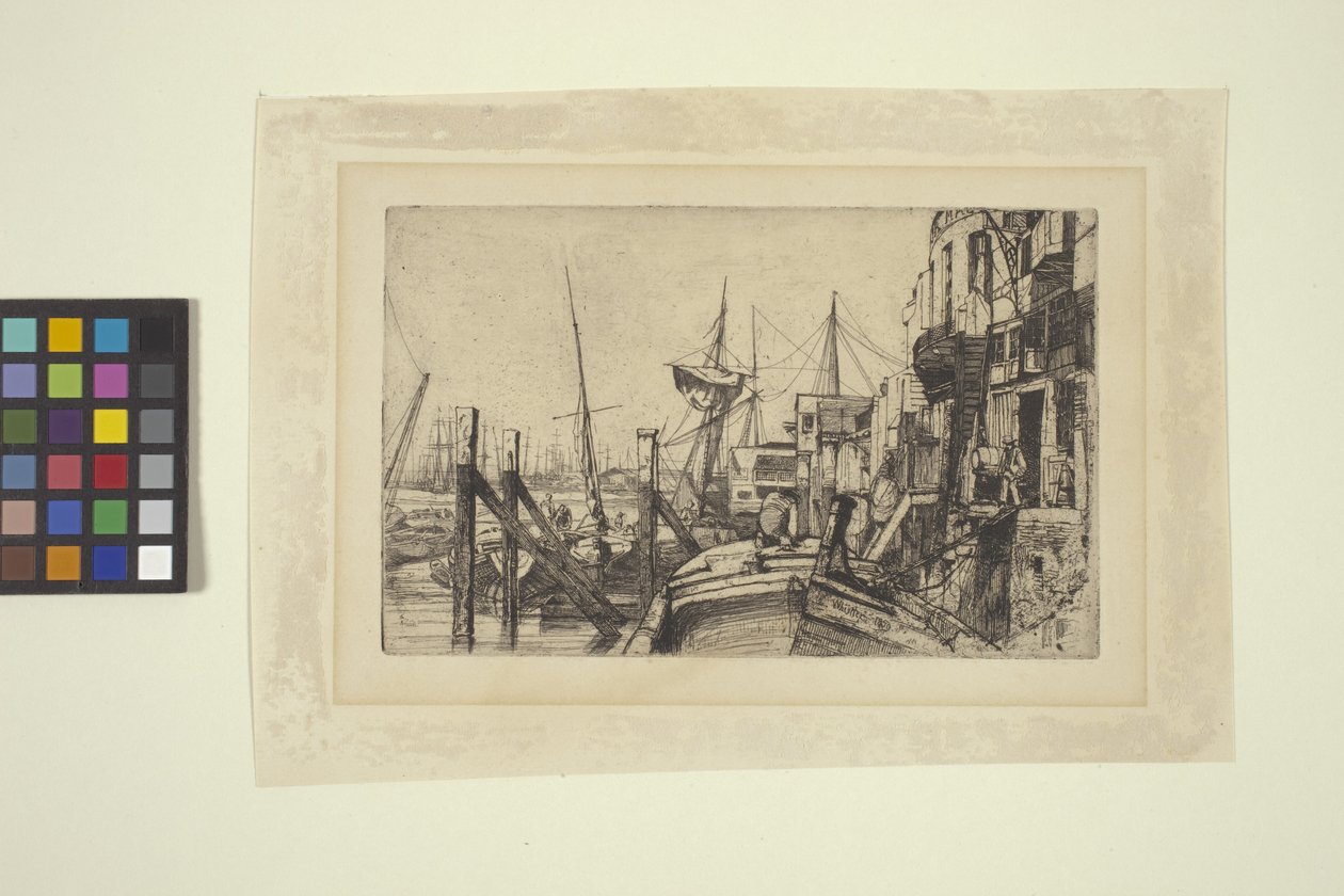Limehouse (gravura) de Zhao Mengfu Chao Meng Fu or