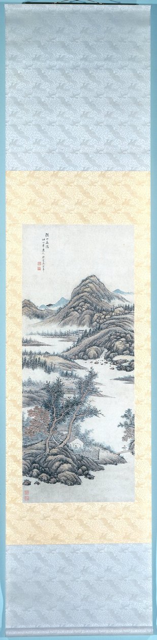 Eremita nas montanhas de Zhu Henian