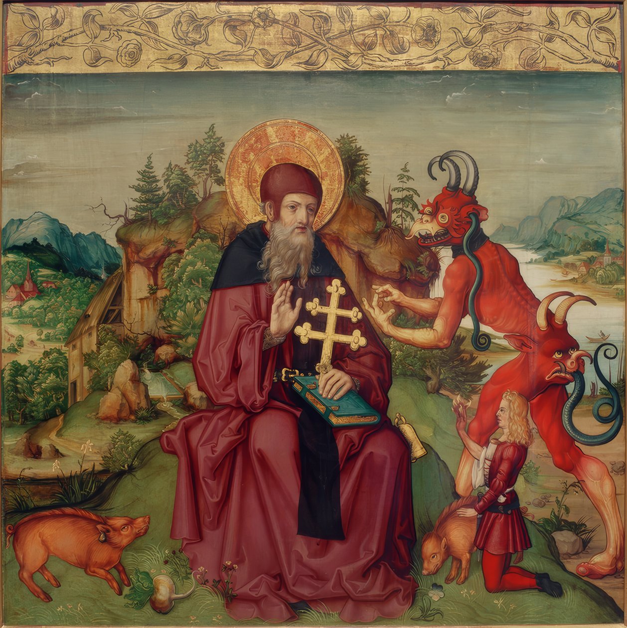 Santo Antônio Abbas de Zürcher Veilchenmeister