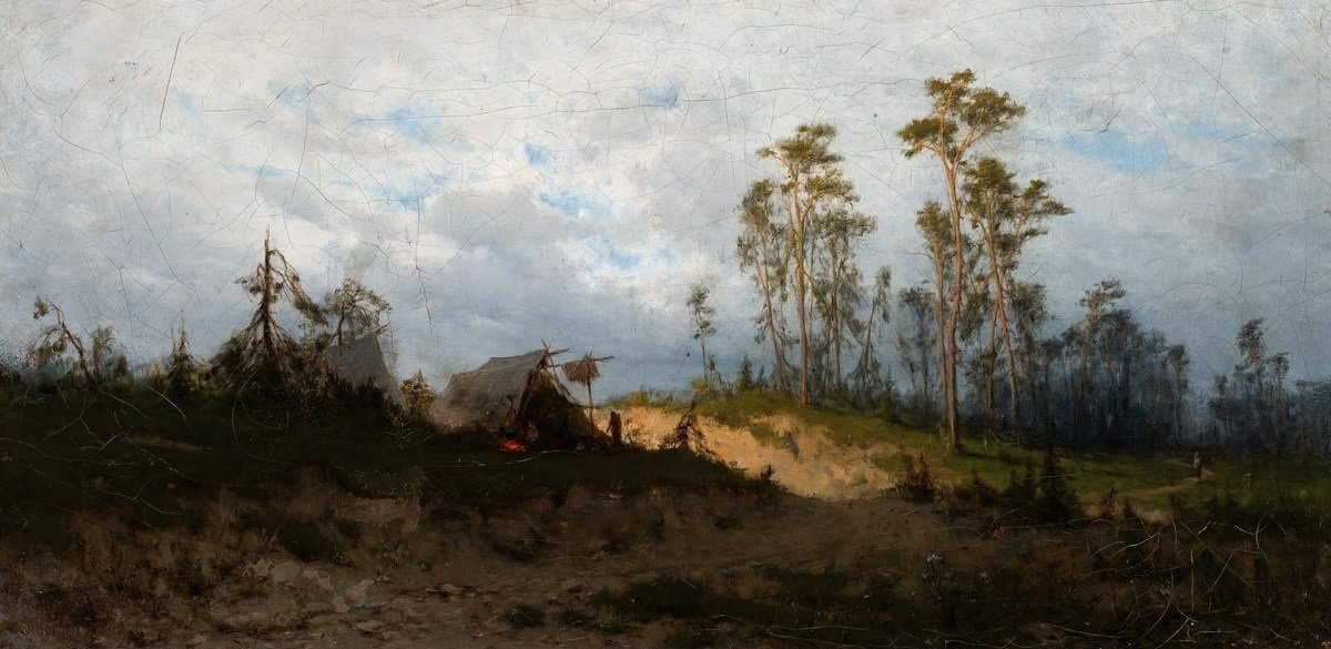 Acampamento cigano. de Zygmunt Sidorowicz