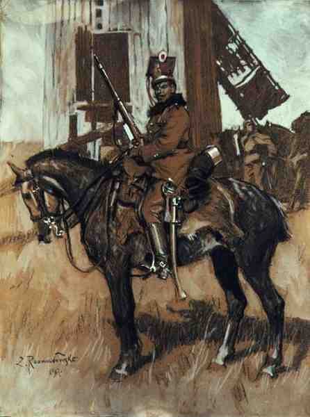 Oficial de Cavalaria de Zygmunt Rozwadowski