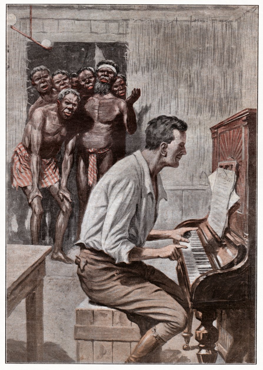 Aborígenes e colonos australianos de . .