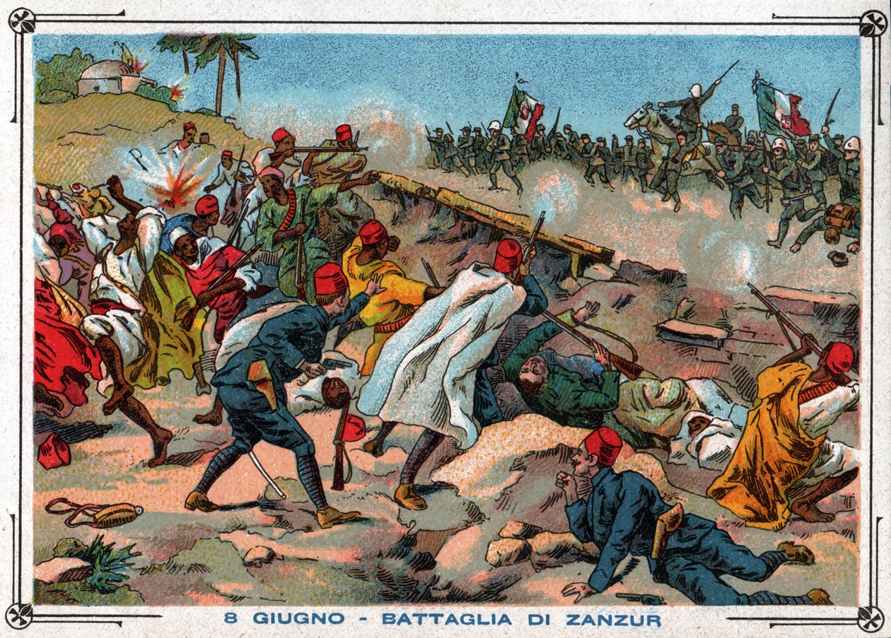 Bataille de Janzour. Batalha de Janzur. de Ferdinand Georg Waldmuller