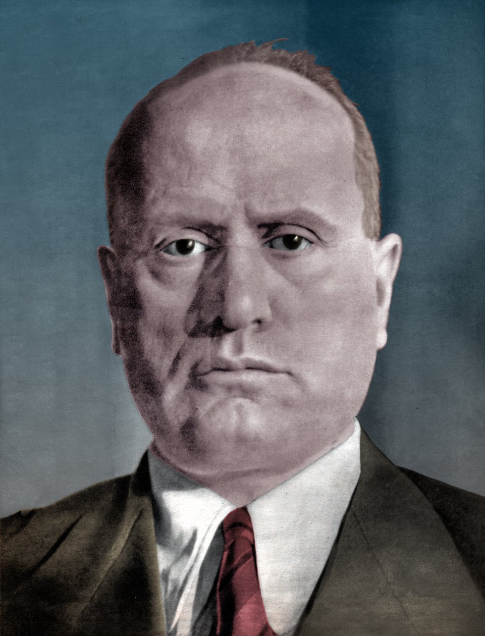 Benito Mussolini de . .