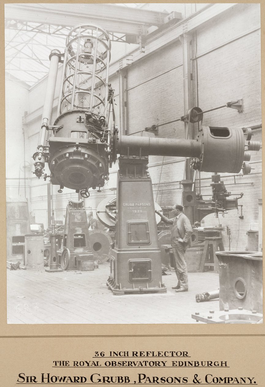 Telescópio reflector de cassetegrain, Newcastle upon Tyne de Frederick (attr. to) Barnard