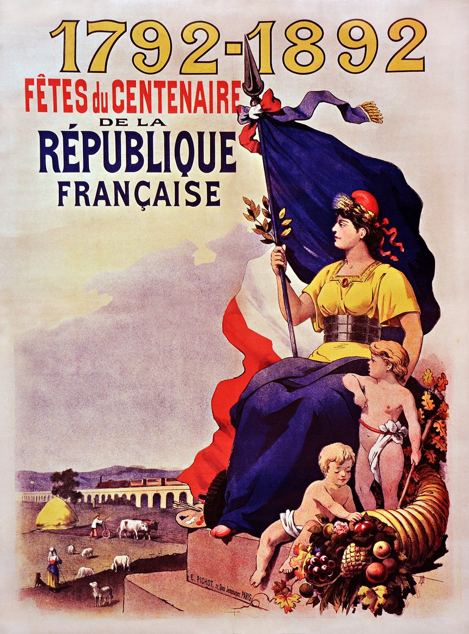 Comemorações do centenário da República Francesa de . .