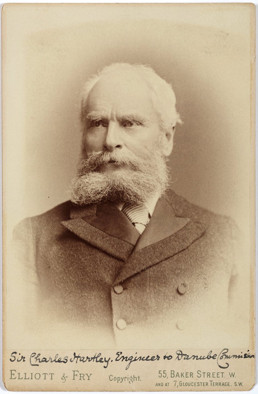 Charles A Hartley, engenheiro britânico de Frederick (attr. to) Barnard