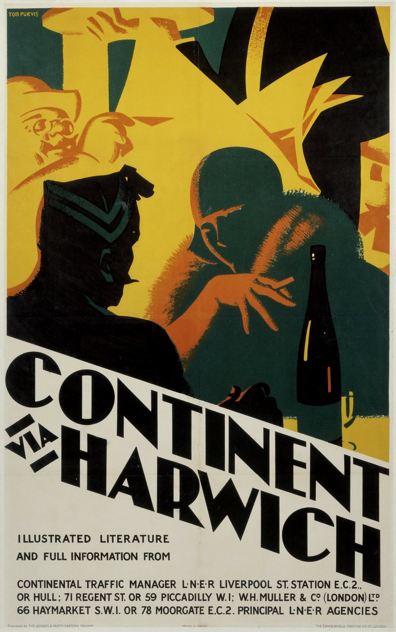 Continente via Harwich