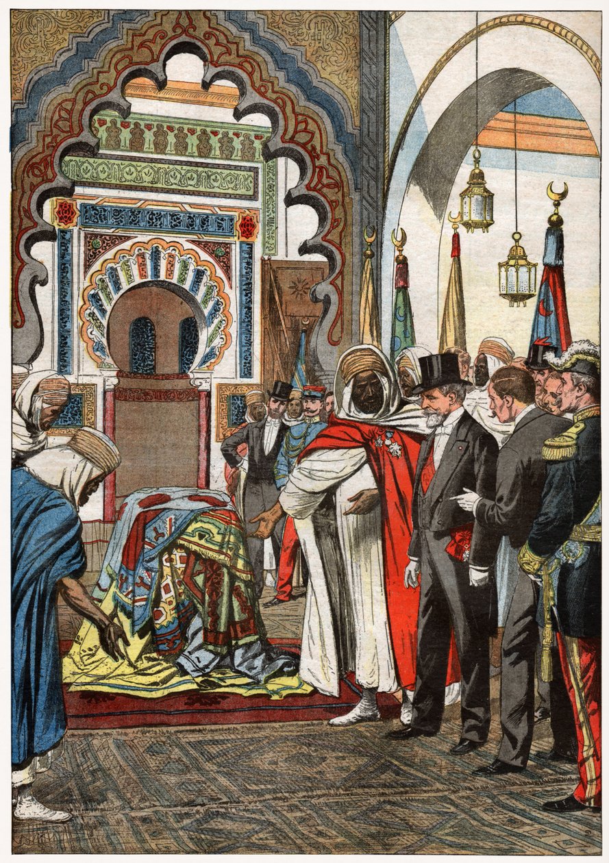 Emile Loubet na Mesquita Sidi Boumediene, Tlemcen de . .