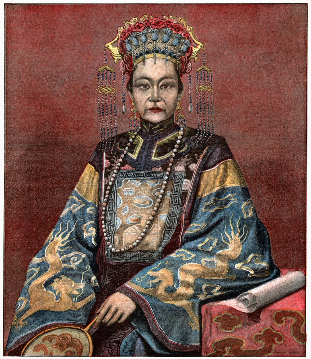 Imperatriz Cixi de . .