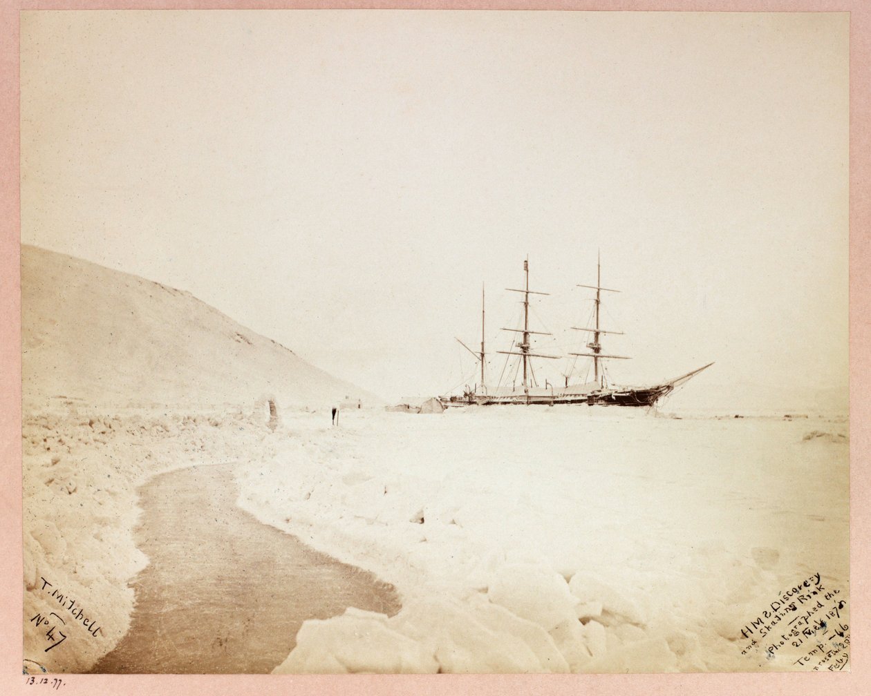 Expedição Ártica (1875-1876) do Capitão George Nares (1831-1915): H de Frederick (attr. to) Barnard