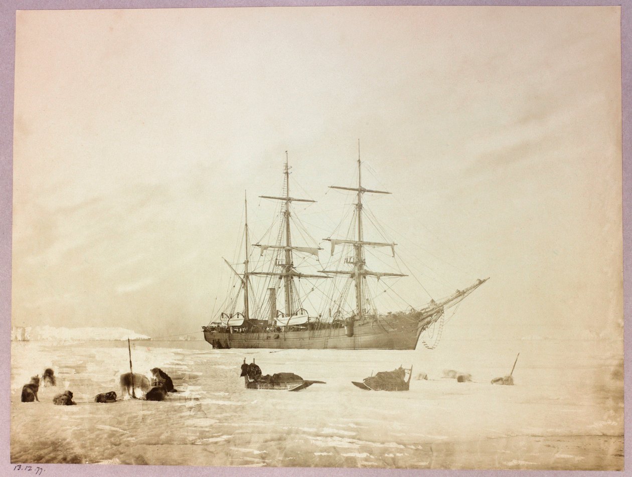 Expedição Ártica (1875-1876) do Capitão George Nares (1831-1915): H de Frederick (attr. to) Barnard