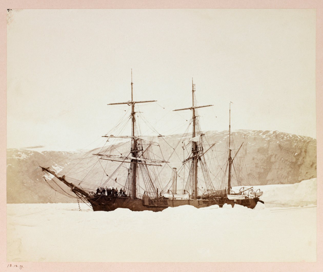 Expedição Ártica (1875-1876) do Capitão George Nares (1831-1915): H de Frederick (attr. to) Barnard