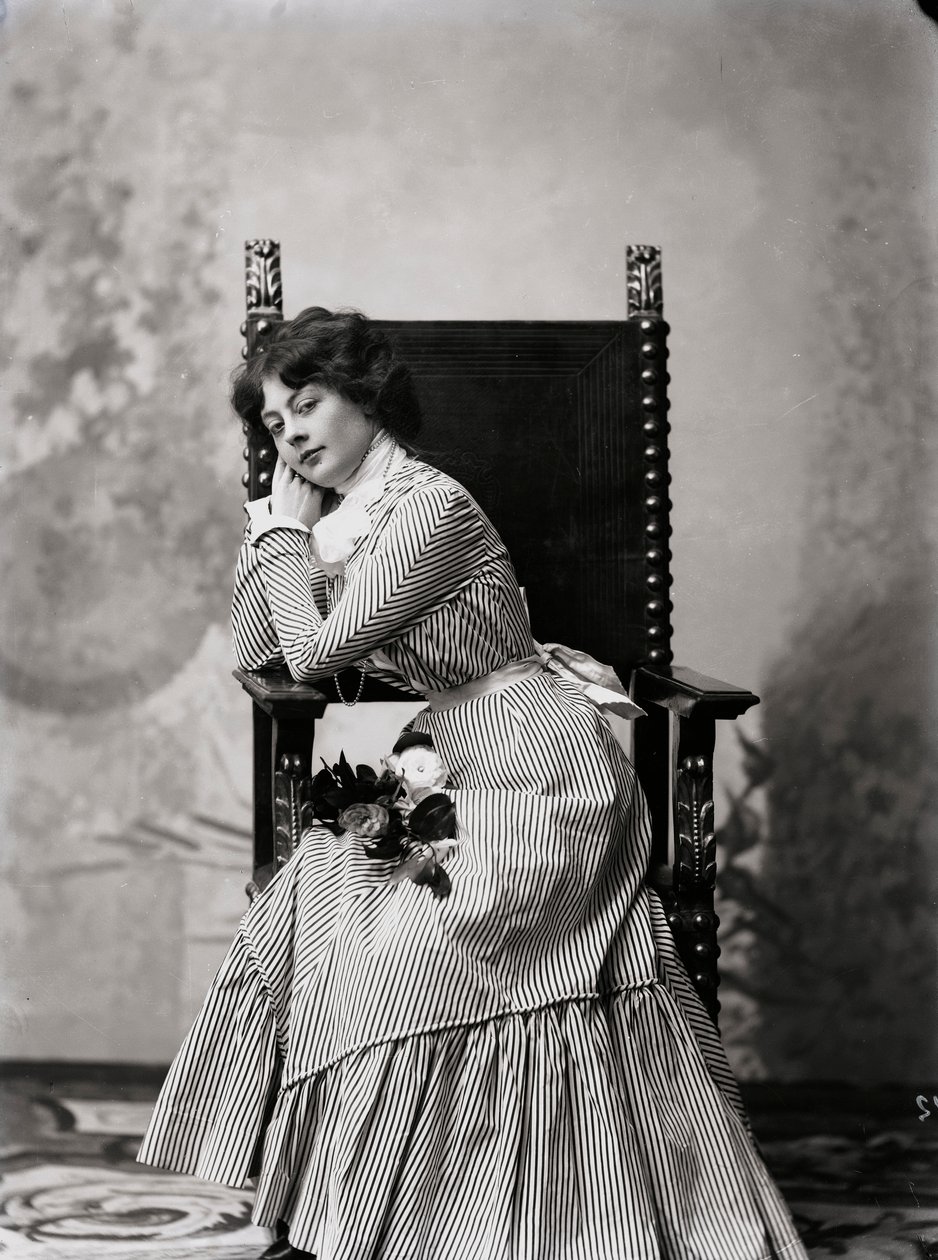 Retrato Feminino de Henry Charles Fehr