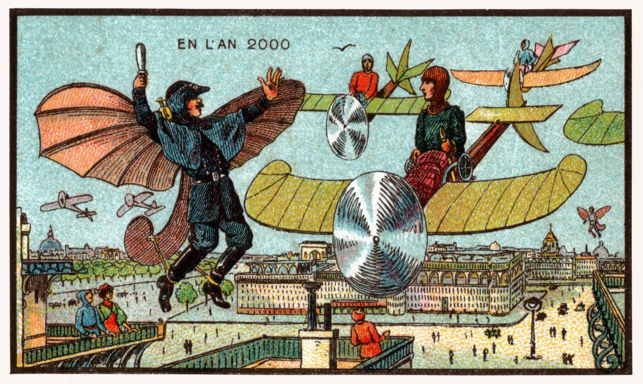 Policial voador, c.1910 de . .