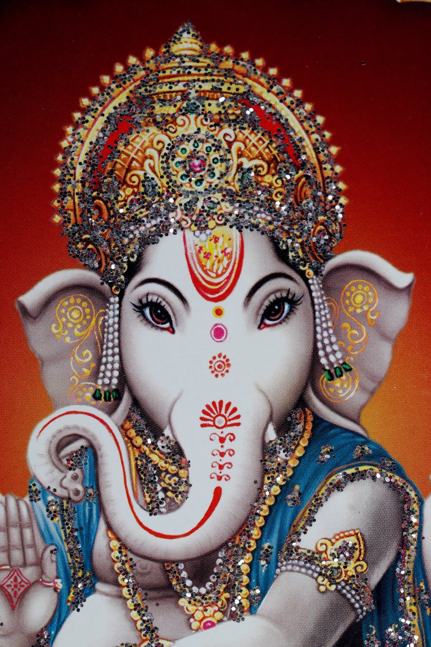 Ganesha ou Ganapati: o deus hindu com cabeça de elefante. de . .